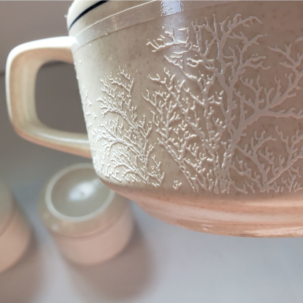 Lenox Temper Ware Silhouette Sugar Bowl & Shakers - Picture 4 of 9